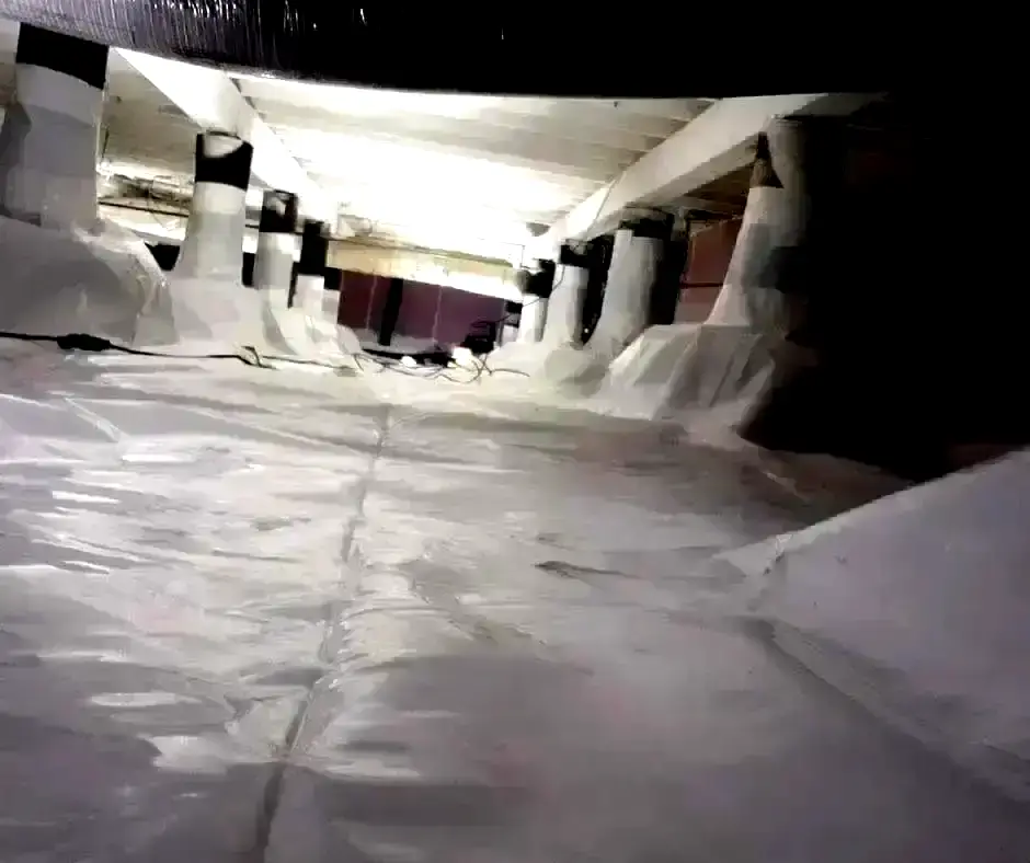 Crawl Space Encapsulation with Water Tanks in Lexington, KY