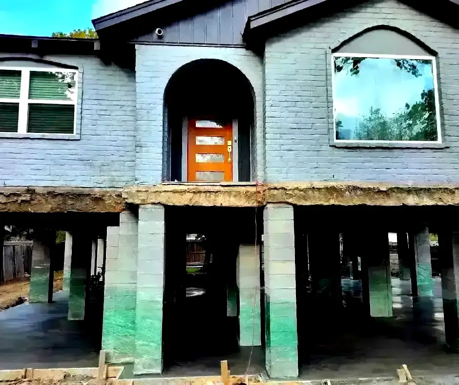 Elevated house Foundation Repair Lexington, KY