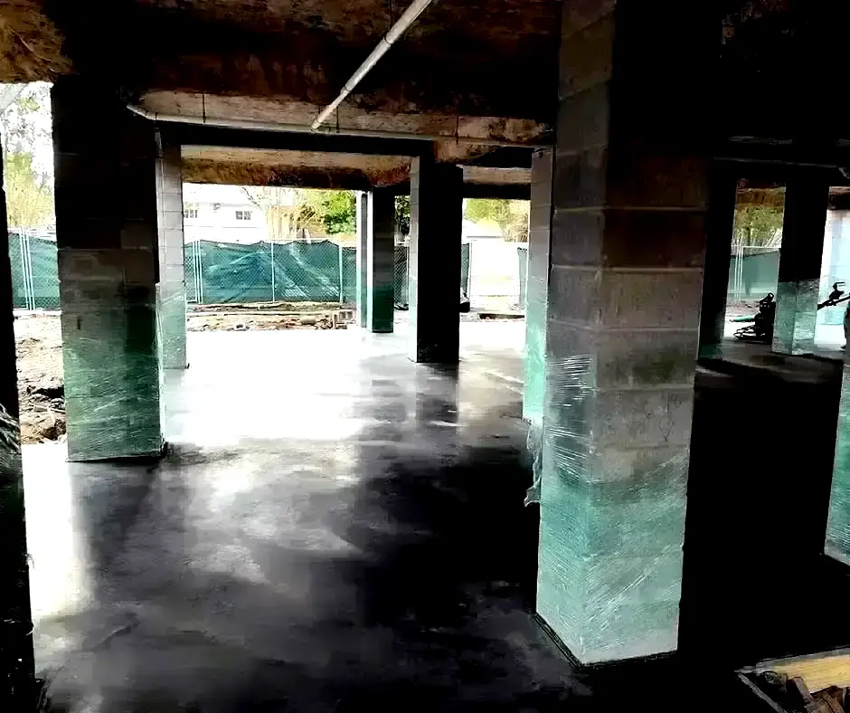 Interior view Foundation Repair Lexington, KY