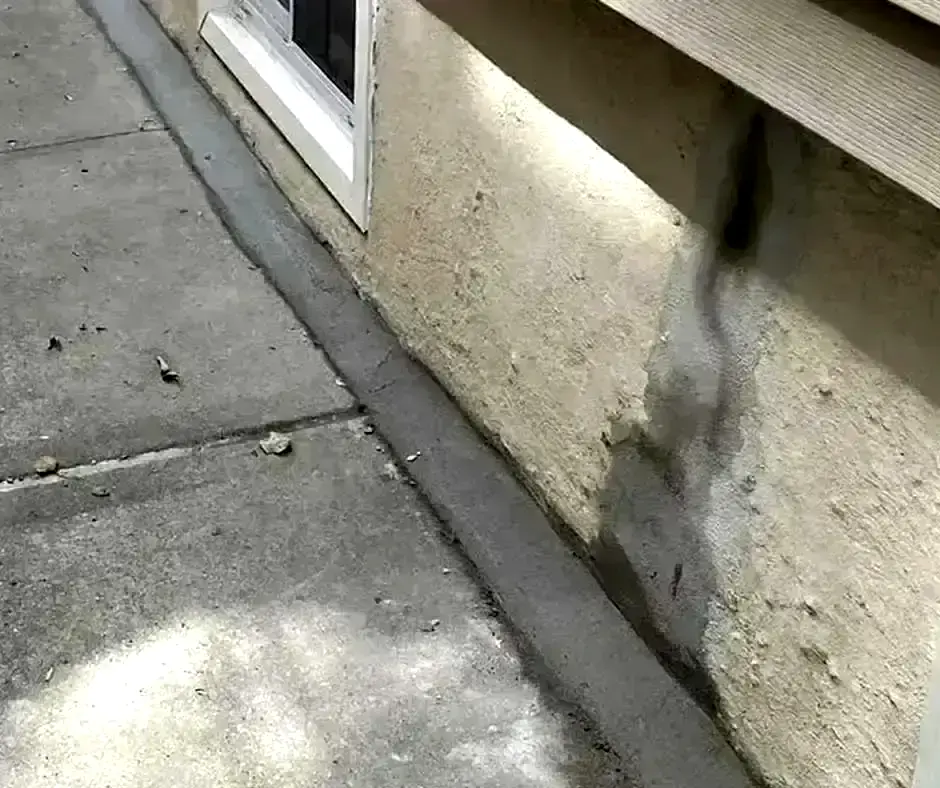 Worker repairing Basement Crack Repair Lexington, KY