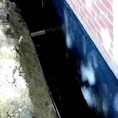 close-up view Basement Waterproofing Lexington, KY