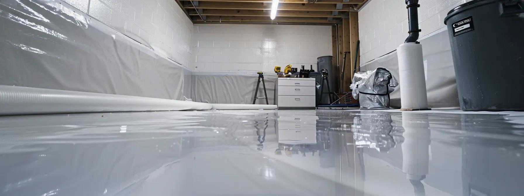 Professional basement sealing service ensuring long-lasting protection against water damage in South Jersey.