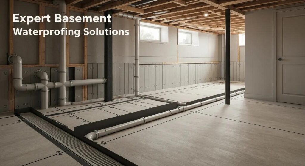 Expert Basement Waterproofing Solutions